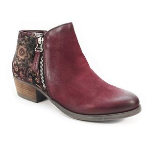 Miz Mooz Bangkok Women’s Eggplant Leather Velvet Size 9 Medium EUC